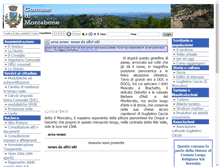 Tablet Screenshot of comune.montabone.at.it